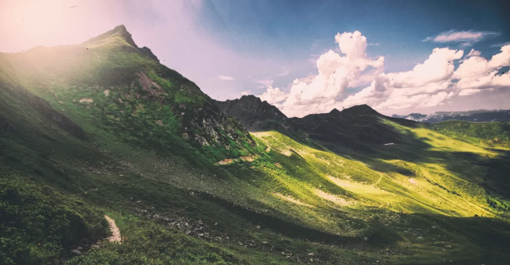 zjazd w Karkonoszach